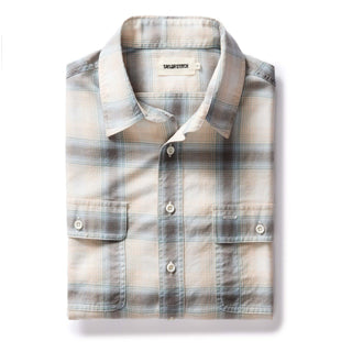 The Craftsman Shirt in Sky Shadow Plaid