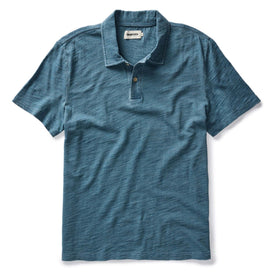 The Organic Cotton Polo in Washed Indigo - featured image