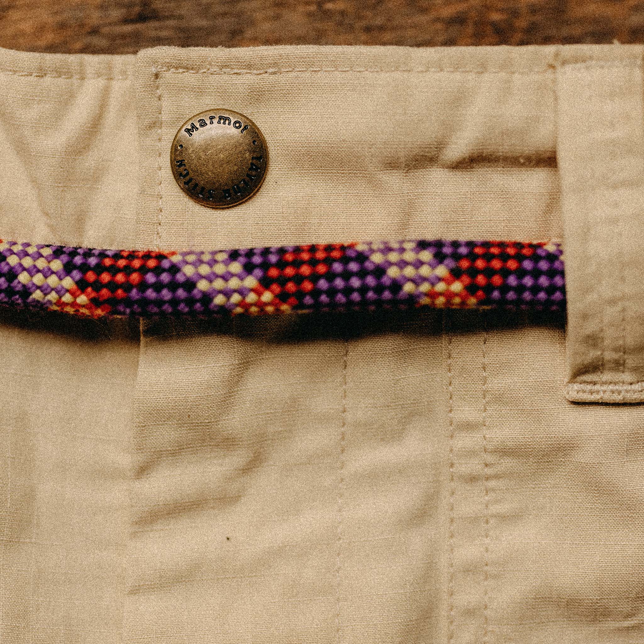 Close up of The Scramble Pant in Boulder, Bottoms by Taylor Stitch