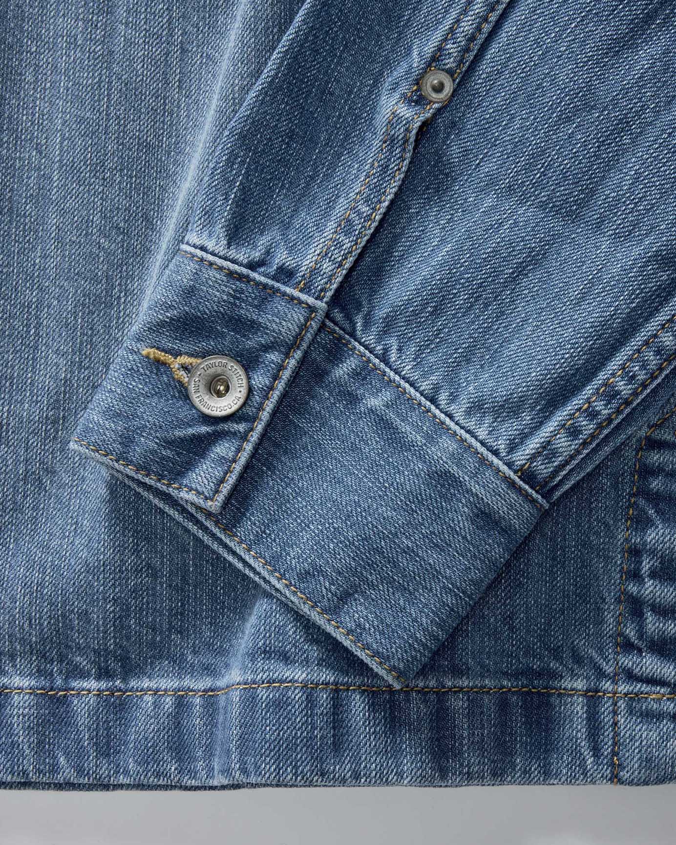 The Milton Pullover in Washed Selvedge Denim: Alternate Image 6, Wovens by Taylor Stitch