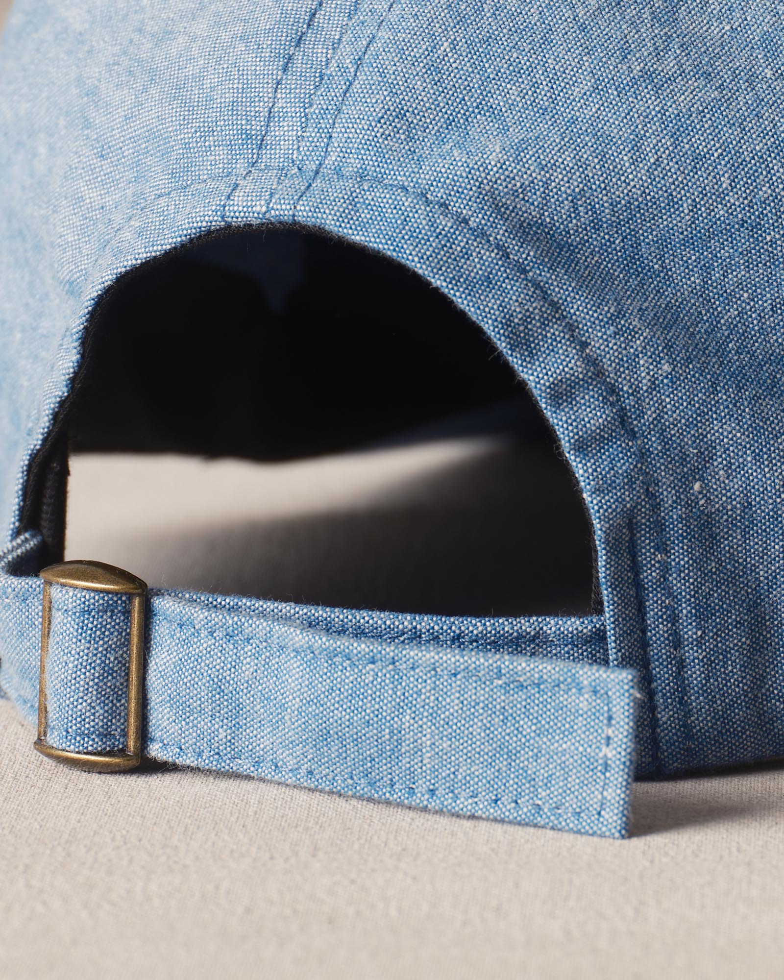 material shot of the strap on The Taylor Stitch x Hypeadelic Cap v2.03