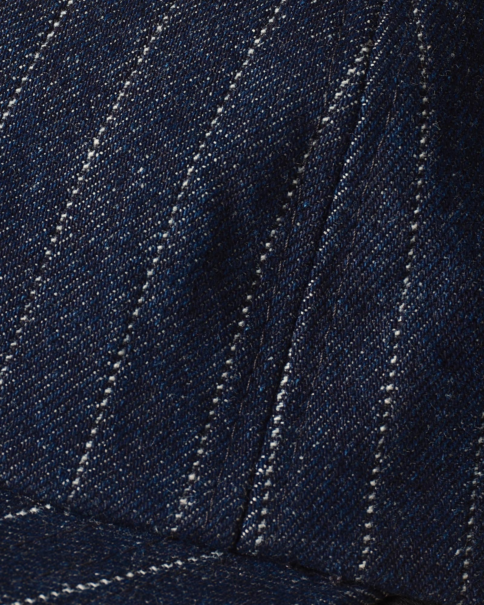 material shot of the seam on The Taylor Stitch x Hypeadelic Cap v2.06