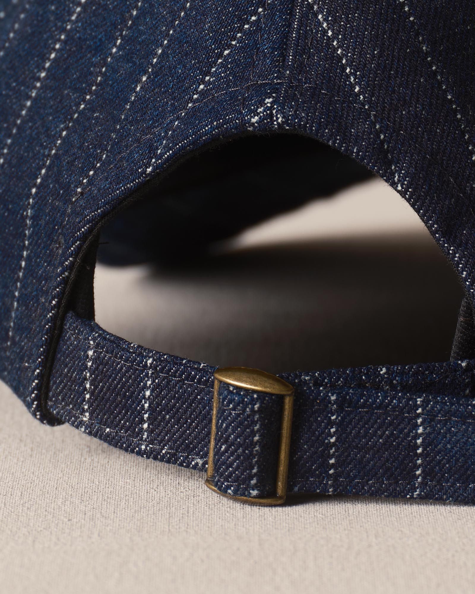 material shot of the strap on The Taylor Stitch x Hypeadelic Cap v2.06