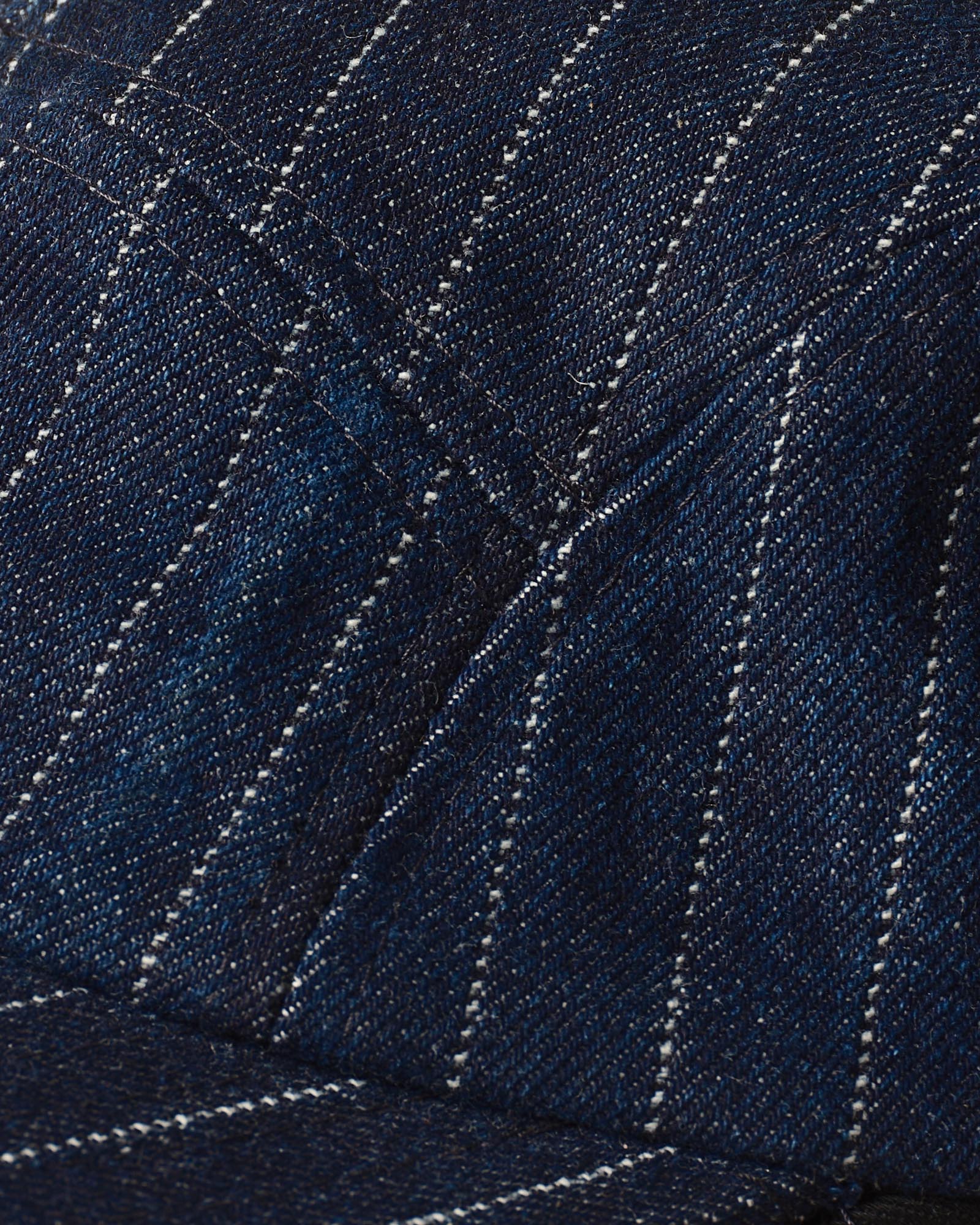 material shot of the seam on The Taylor Stitch x Hypeadelic Cap v2.07