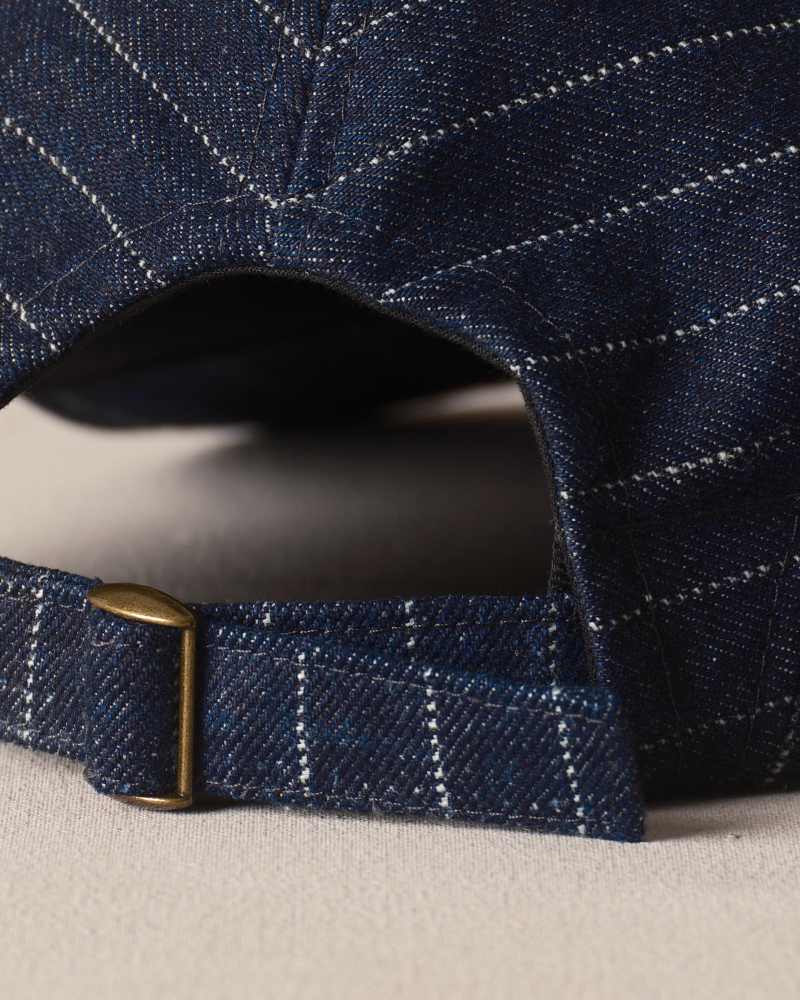 material shot of the strap on The Taylor Stitch x Hypeadelic Cap v2.07