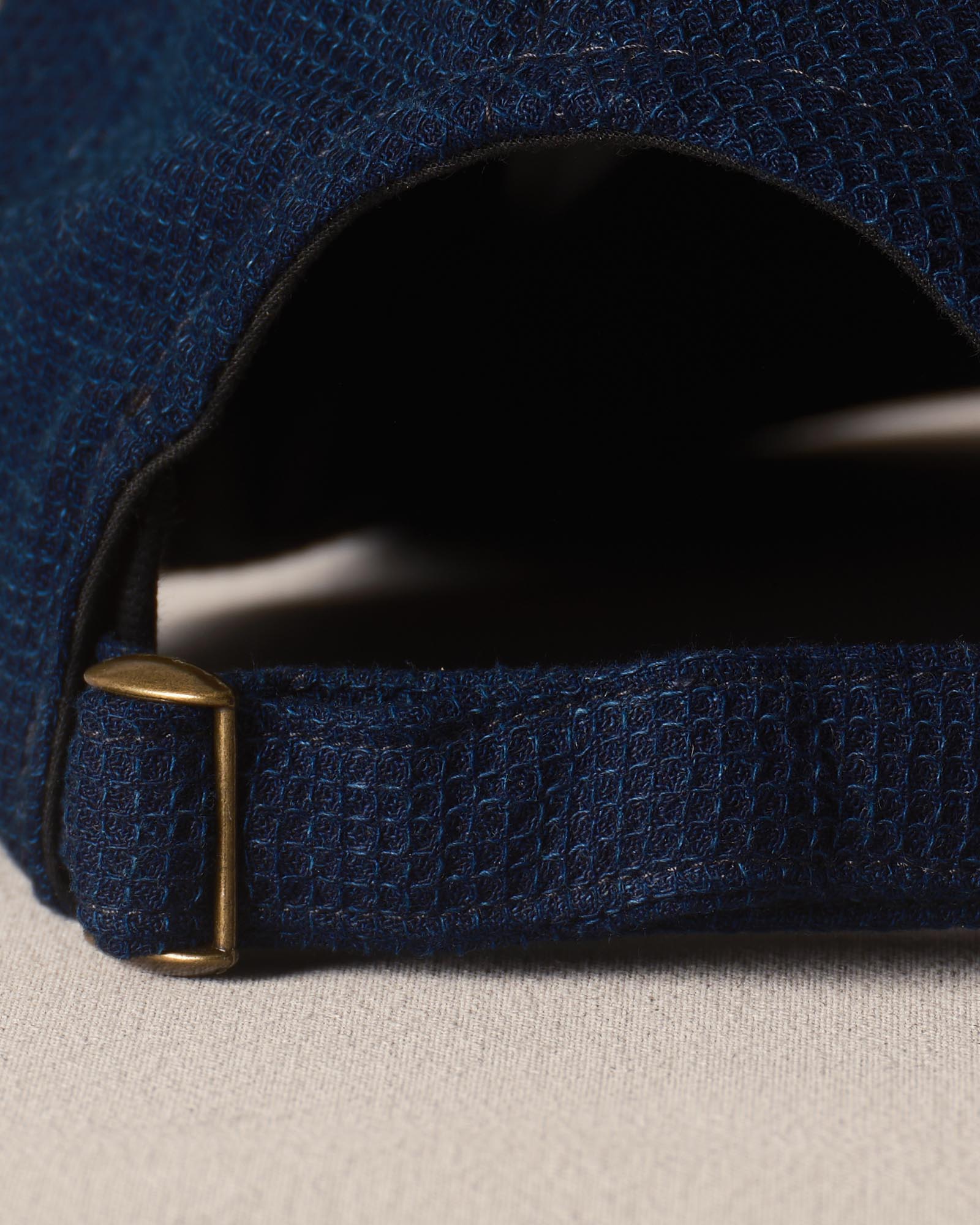 material shot of the strap on The Taylor Stitch x Hypeadelic Cap v2.09