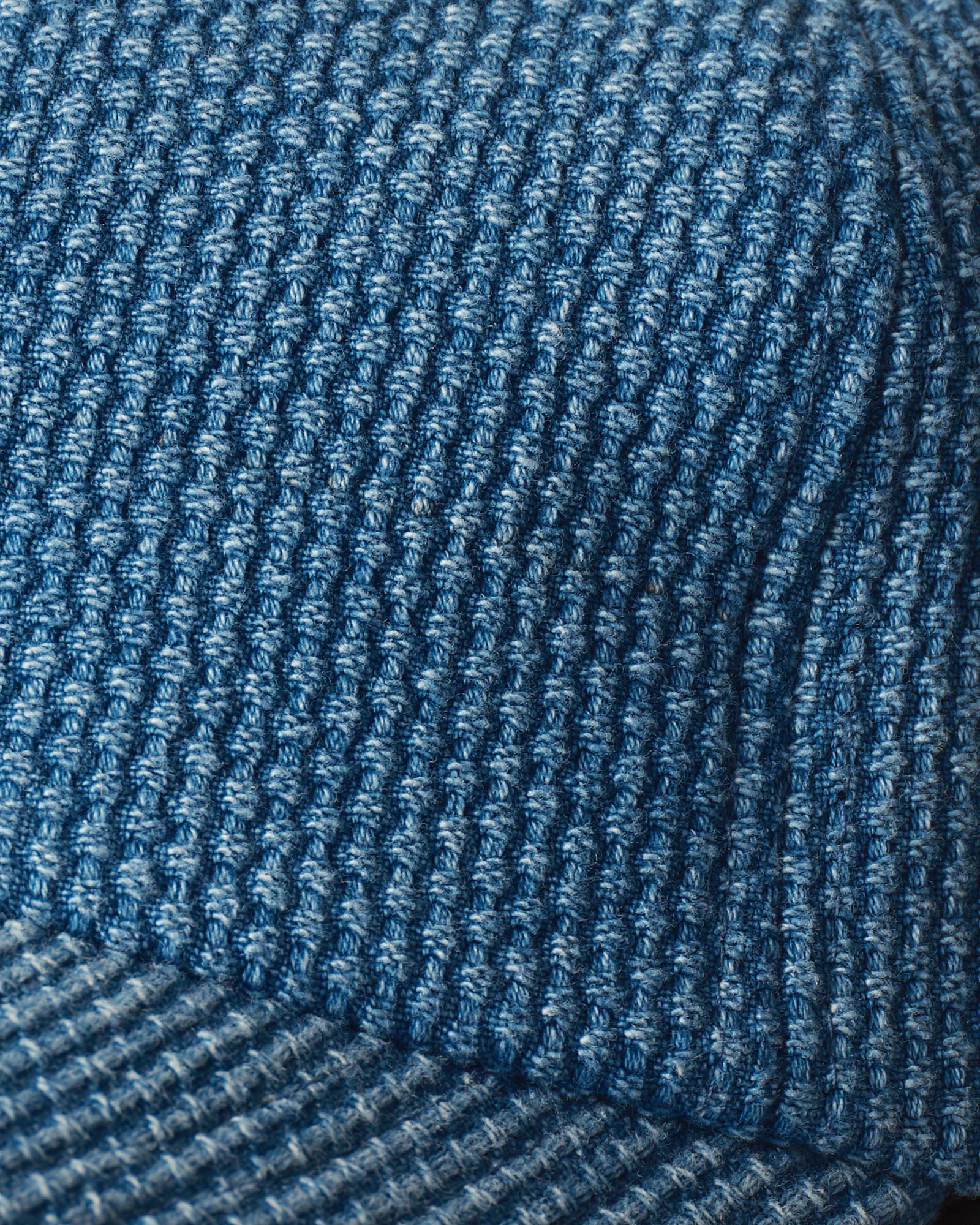material shot of the seam on The Taylor Stitch x Hypeadelic Cap v2.13