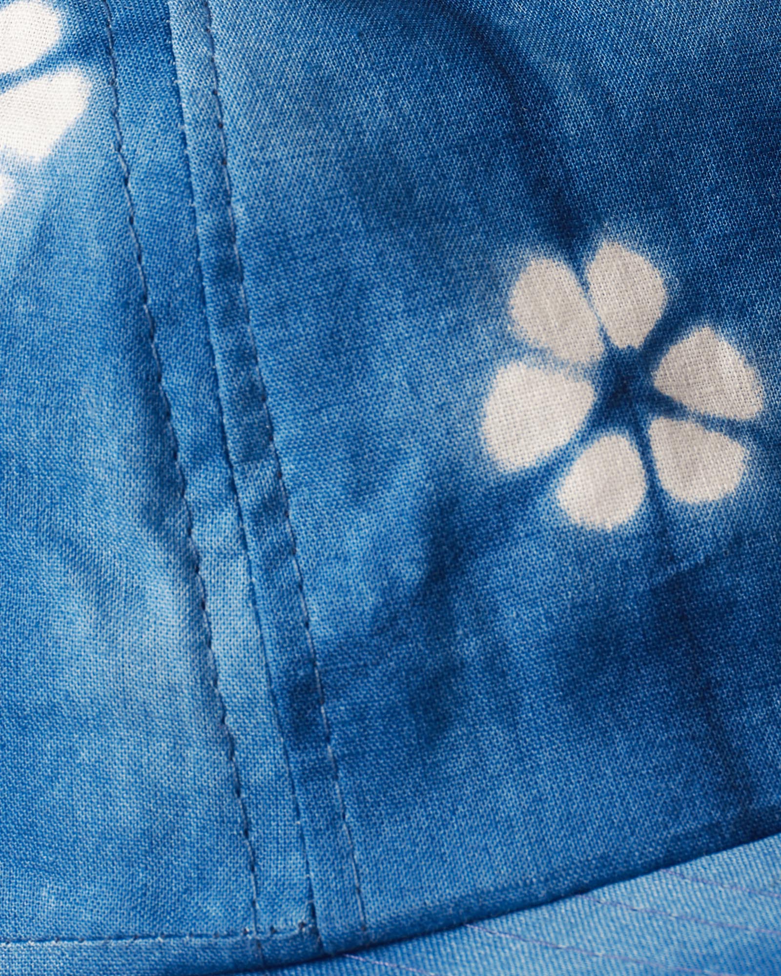 material shot of the seam on The Taylor Stitch x Hypeadelic Cap v2.15