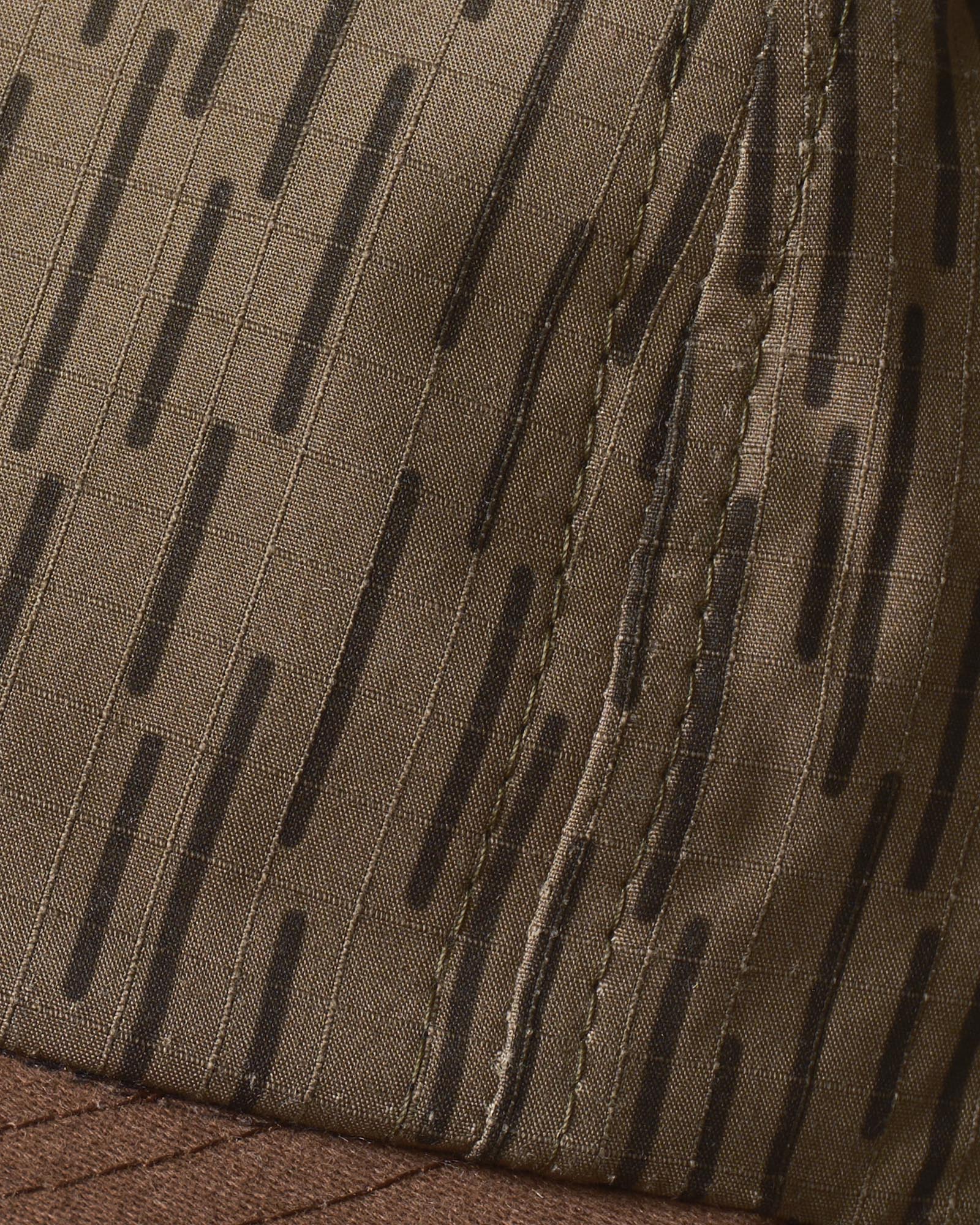 material shot of the seam on The Taylor Stitch x Hypeadelic Cap v2.30