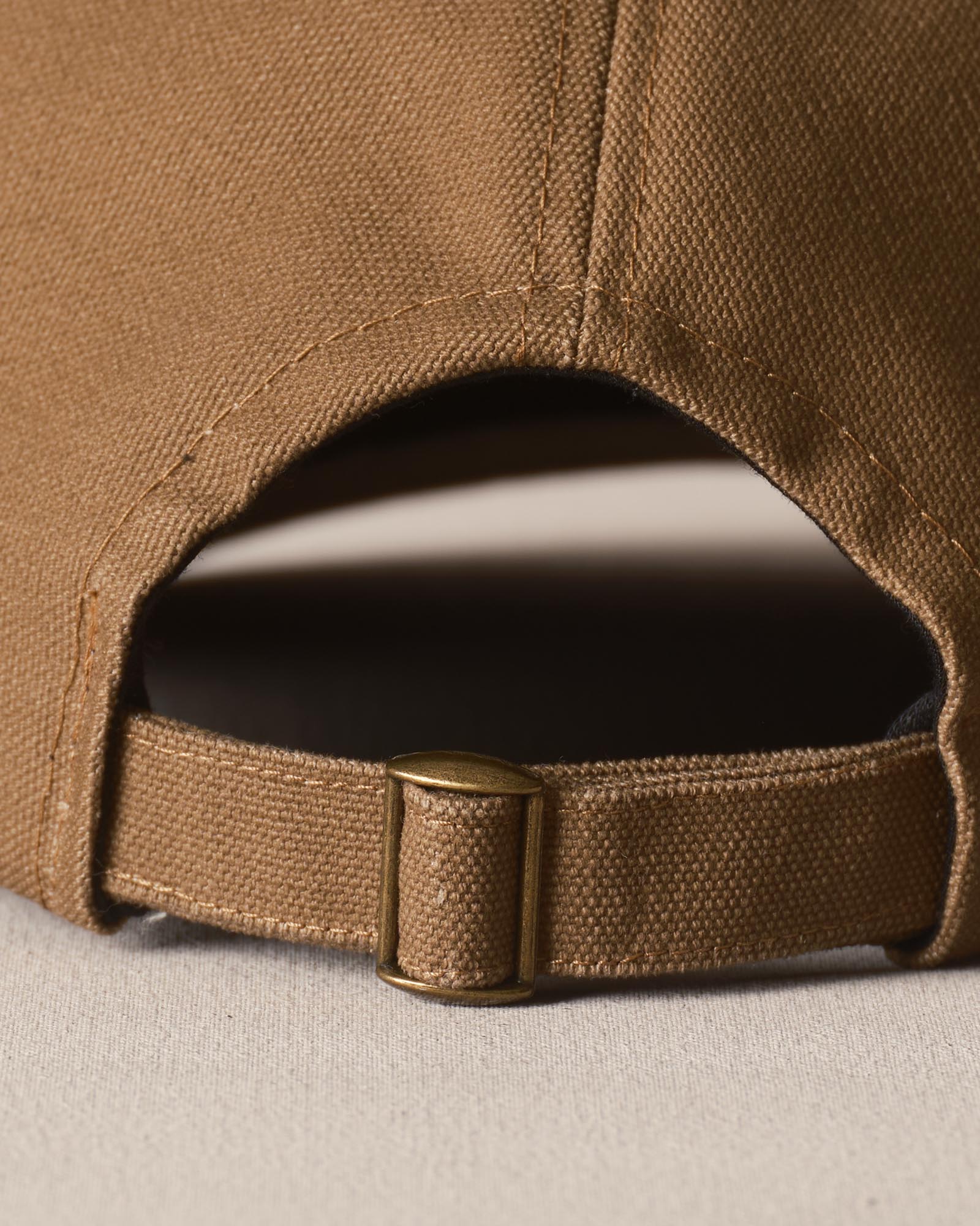 material shot of the strap on The Taylor Stitch x Hypeadelic Cap v2.33