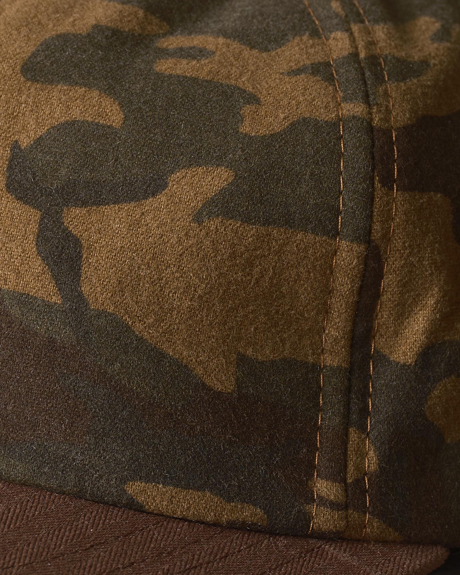 material shot of the seam on The Taylor Stitch x Hypeadelic Cap v2.43