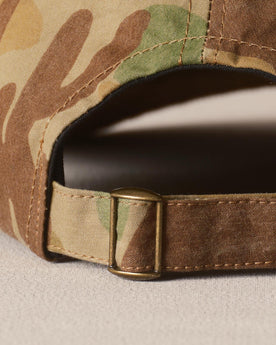 material shot of the back strap on The Taylor Stitch x Hypeadelic Cap v2.44