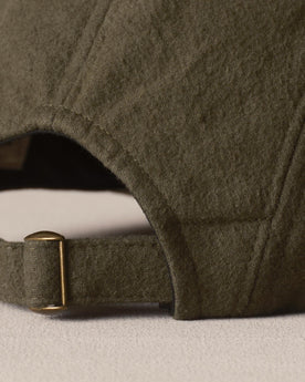 material shot of the back strap on The Taylor Stitch x Hypeadelic Cap v2.49