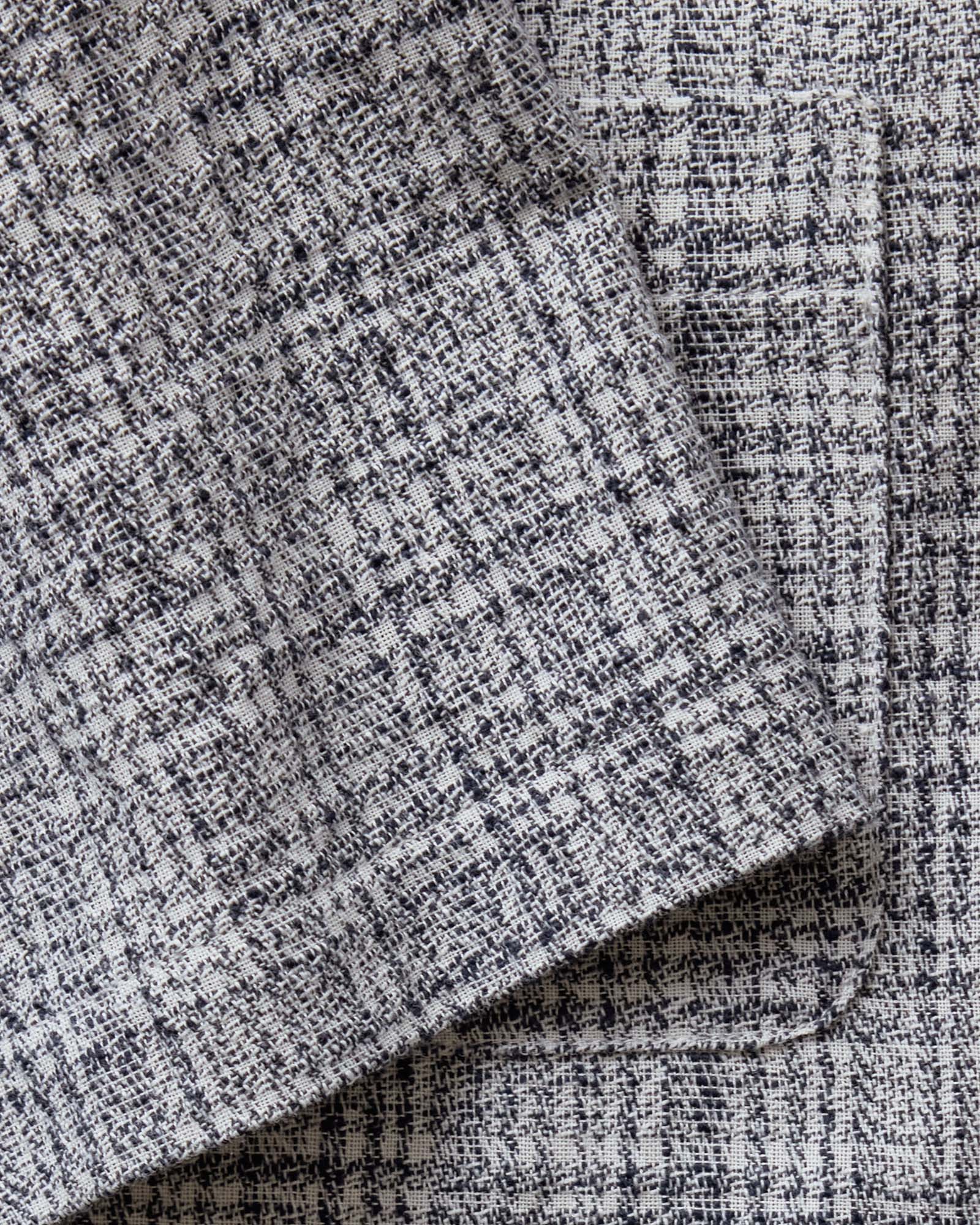 material shot of the sleeve on The Conrad Shirt in Cloud Cover Dobby, Wovens by Taylor Stitch