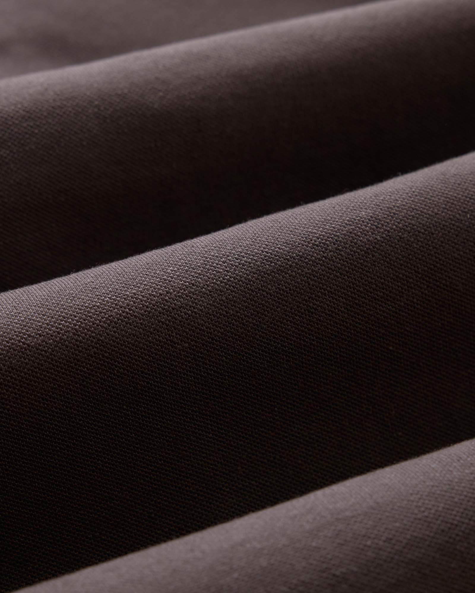 material shot of the fabric on The Cotton Hemp Polo in Asphalt Pique, Knits by Taylor Stitch