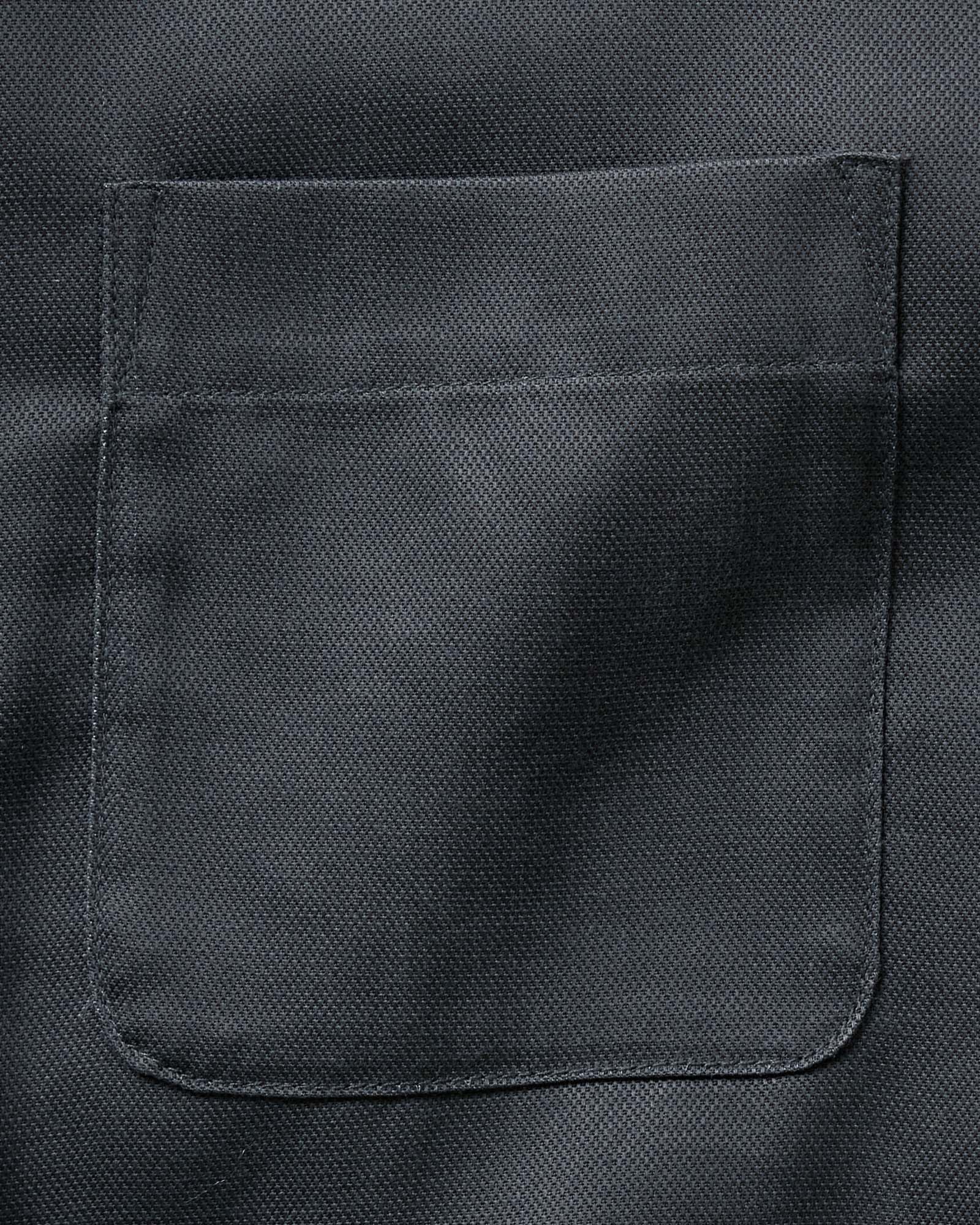 material shot of the pocket on The Hawthorne Shirt in Asphalt, Wovens by Taylor Stitch