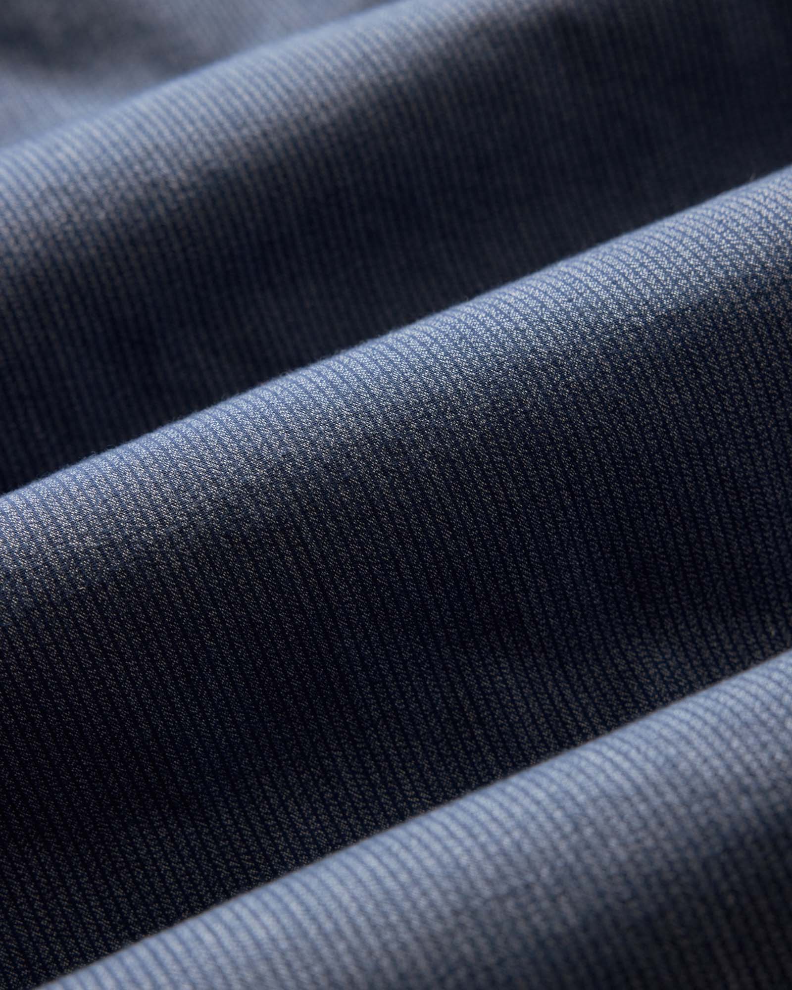material shot of the fabric on The Jack in Marine Stripe, Wovens by Taylor Stitch