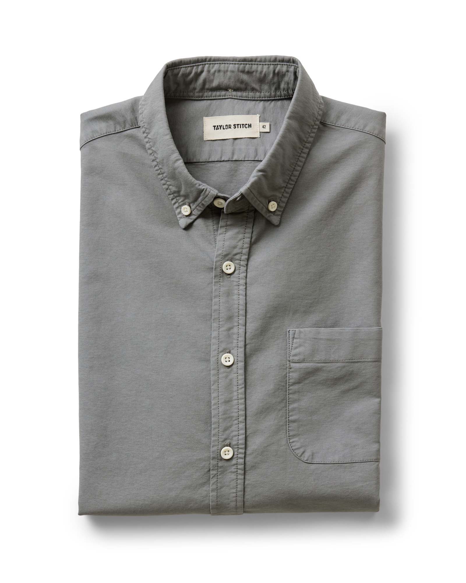 The Jack in Smoke Oxford: Featured Image, Wovens by Taylor Stitch