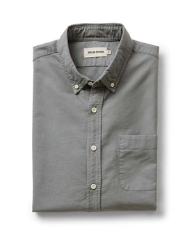 The Jack in Smoke Oxford: Featured Image, Wovens by Taylor Stitch