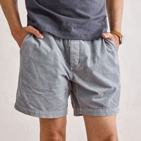 fit model in The Apres Short in Tradewinds Micro Cord