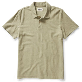The Herringbone Polo in Heather Sage - featured image