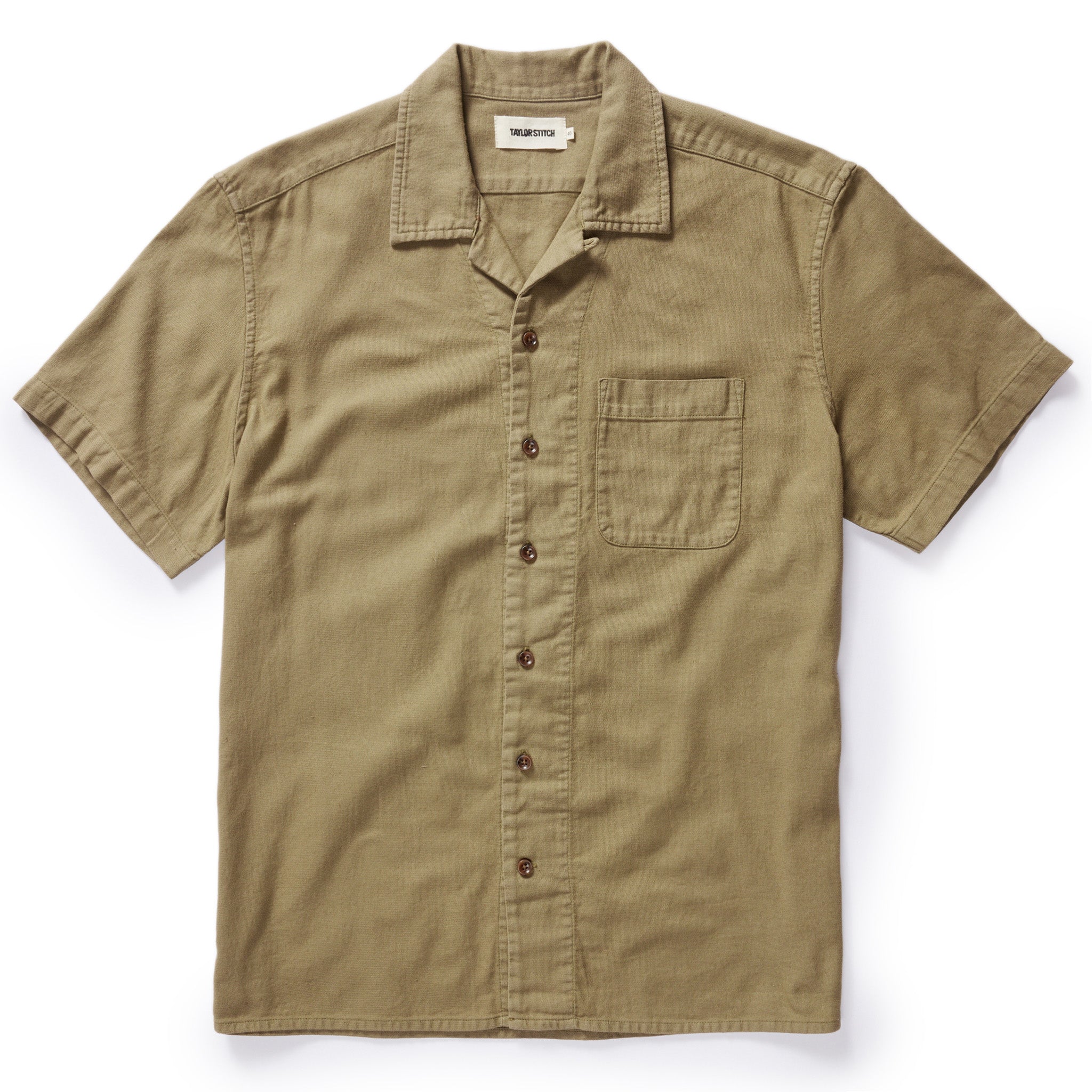 The Short Sleeve Hawthorne in Sea Moss - Men's Camp Shirt | Men's ...