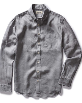 flatlay of The Jack in Overcast Linen, Wovens by Taylor Stitch