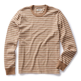 The Organic Cotton Long Sleeve Tee in Churro Stripe - featured image