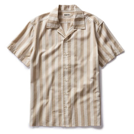 The Short Sleeve Davis Shirt in Sandbar Stripe - featured image
