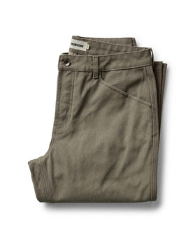 folded flatlay of The Camp Pant in Stone Chipped Canvas, Bottoms by Taylor Stitch