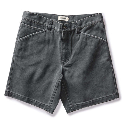 The Camp Short in Coal Chipped Canvas