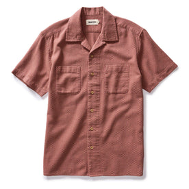 The Conrad Shirt in Fired Brick Dobby - featured image