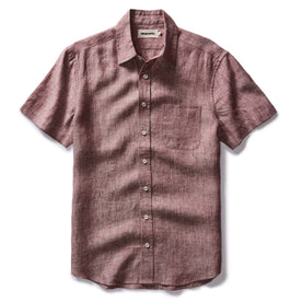 The Short Sleeve California in Dried Cherry Hemp - featured image