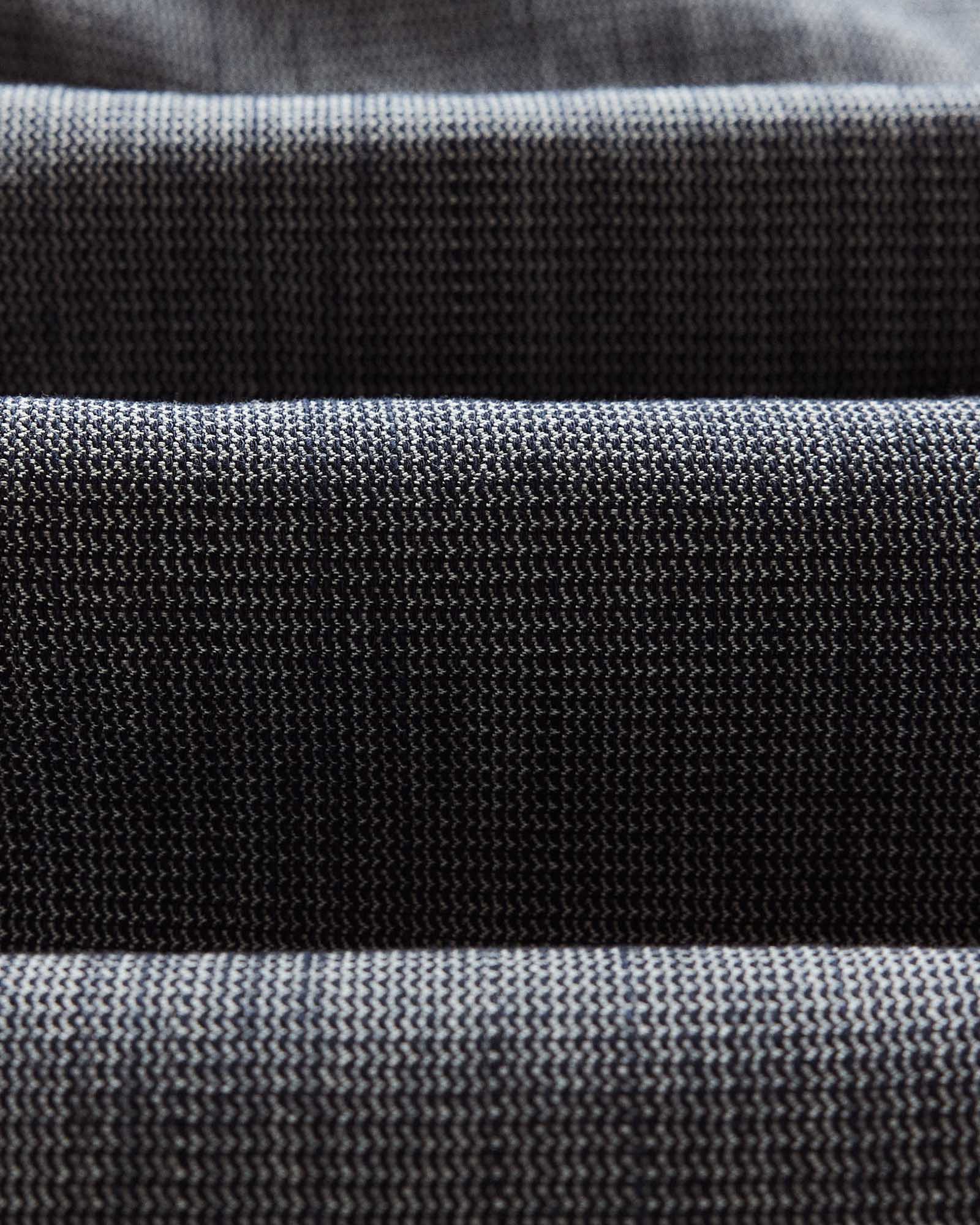 material shot of the fabric on The Breakwater Pant in Rinsed Indigo Stripe, Bottoms by Taylor Stitch