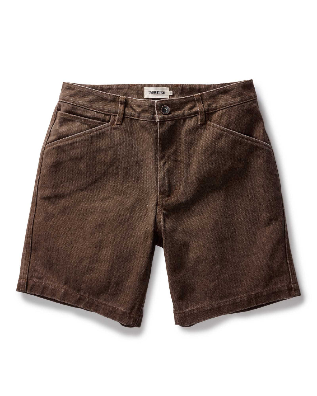 The Camp Short in Aged Penny Chipped Canvas | Taylor Stitch