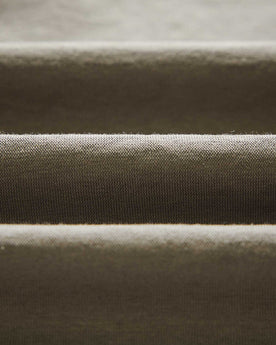 material shot of the fabric on The Cotton Hemp Polo in Olive, Knits by Taylor Stitch