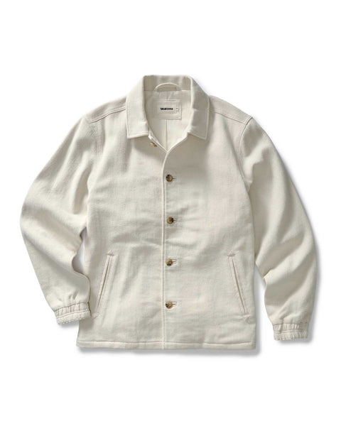 テーラードジャケット URU COTTON JACKET Natural instock_m_q225_The_Crew_Jacket
