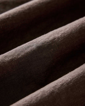 material shot of the fabric on The Utility Shirt in Soil Nep, Wovens by Taylor Stitch