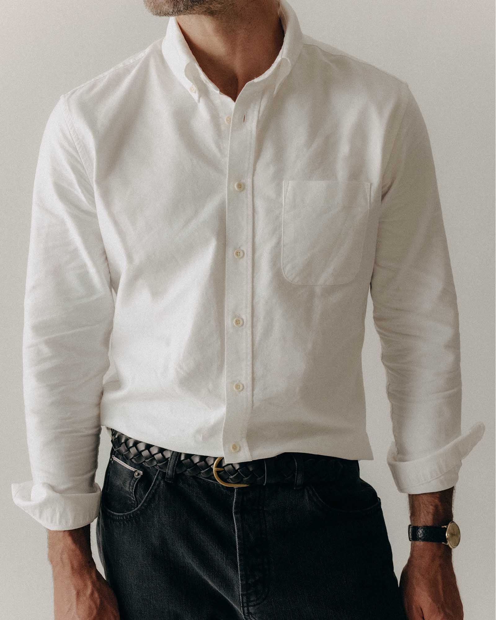 Taylor Stitch 白 長袖シャツ 38 Taylor Stitch Jack Oxford Shirt | Shopbop