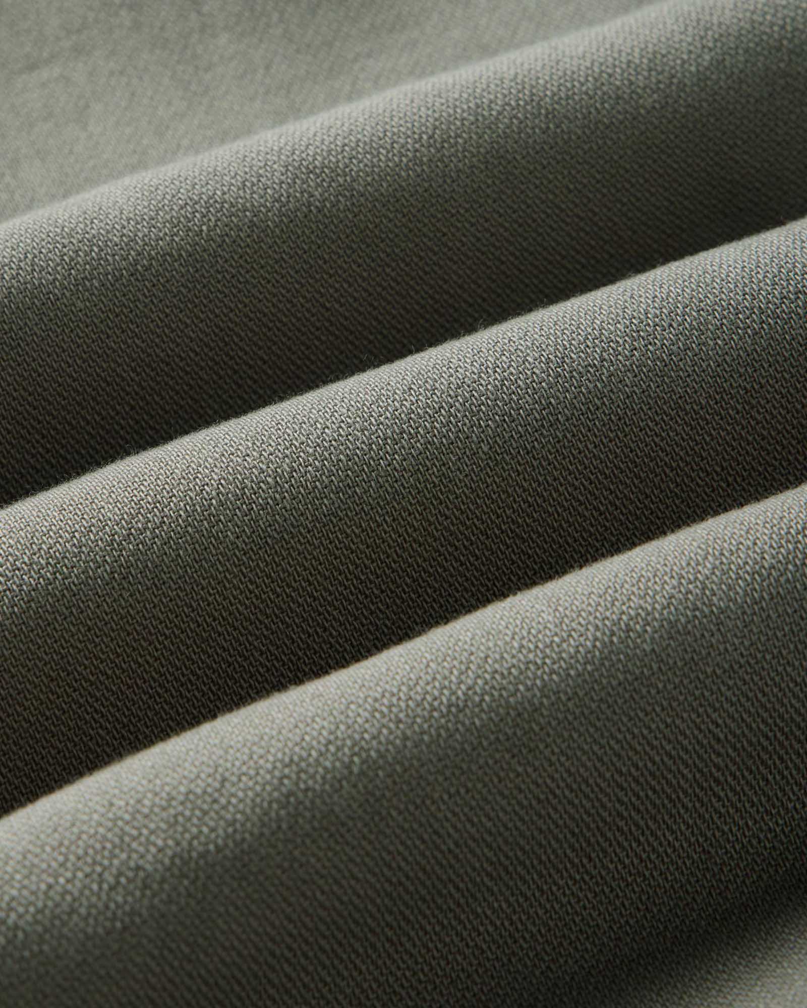 material shot of the fabric on The Dispatch Shirt in Smoked Olive Broken Twill, Wovens by Taylor Stitch