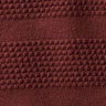 Burgundy Knit Stripe