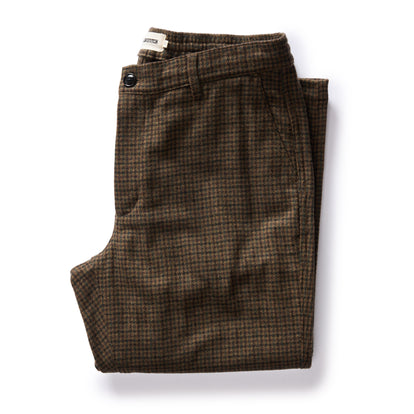 The Carmel Pant in Timber Guncheck