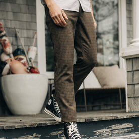 The Carmel Pant in Timber Guncheck - featured image