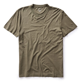 The Cotton Hemp Tee in Olive - featured image