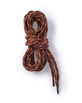 material shot of the laces for The Ridge Boot in Painted Camo, Footwear by Taylor Stitch