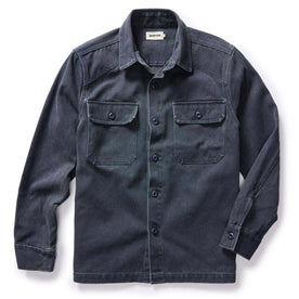 The Shop Shirt in Navy Chipped Canvas - featured image