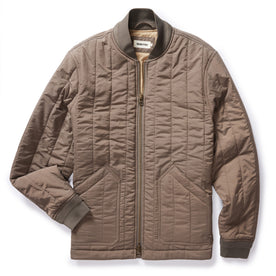 The Able Jacket in Morel Quilted Nylon - featured image