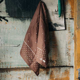 editorial image of The Bandana in Redwood hanging on a wall