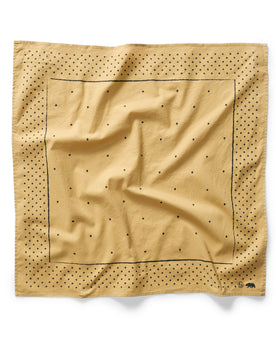 flatlay of The Bandana in Tarnished Gold, Accessories by Taylor Stitch