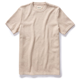 The Heavy Bag Waffle Short Sleeve in Oat Heather - featured image